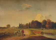 Eton c1822. Artist: Edmund Bristow