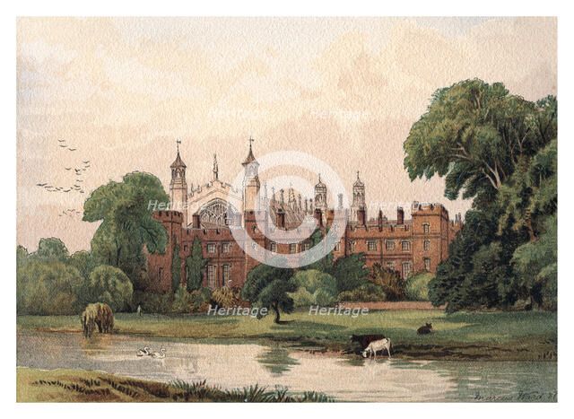 'Eton College', 1880. Artist: Unknown