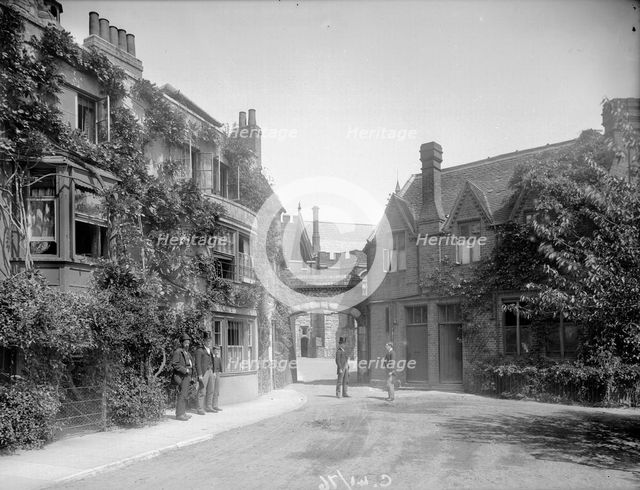 Eton College, Brewhouse Yard, Eton, Berkshire, c1860-c1922. Artist: Henry Taunt