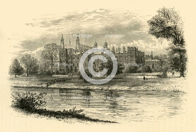 'Eton College, from Romney', 1911. Creator: Unknown.