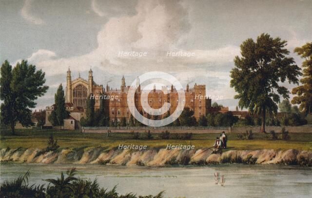 Eton College from the River, 1911, (1914).