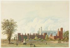 Eton from the Playing-Fields, n.d. Creator: George Pyne