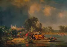 Eton from the River 19th century, (1935). Artist: John Hilder
