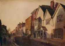 Eton High Street, c19th century, (1924). Creator: Peter de Wint