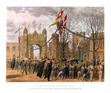 Eton School & The Boys Arch c19th century