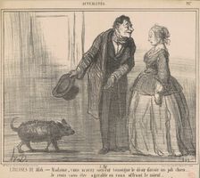 Etrennes de 1856 ..., 19th century. Creator: Honore Daumier
