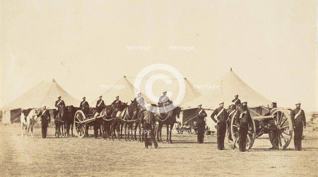 E.Troop Royal Horse Artillery, 1860, 1860. Creator: Unknown.
