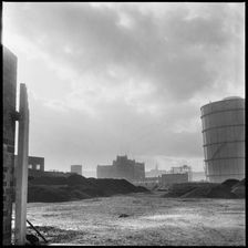 Etruria Gas Works, Etruscan Street, Etruria, Hanley, Stoke-on-Trent, 1965-1968. Creator: Eileen Deste