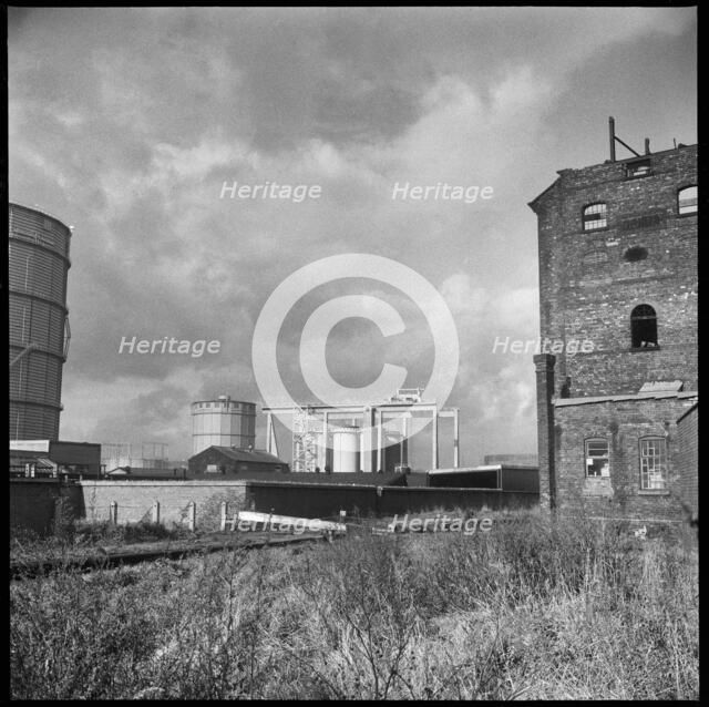 Etruria Gas Works, Etruscan Street, Etruria, Stoke-on-Trent, Staffordshire, 1965-1968. Creator: Eileen Deste.