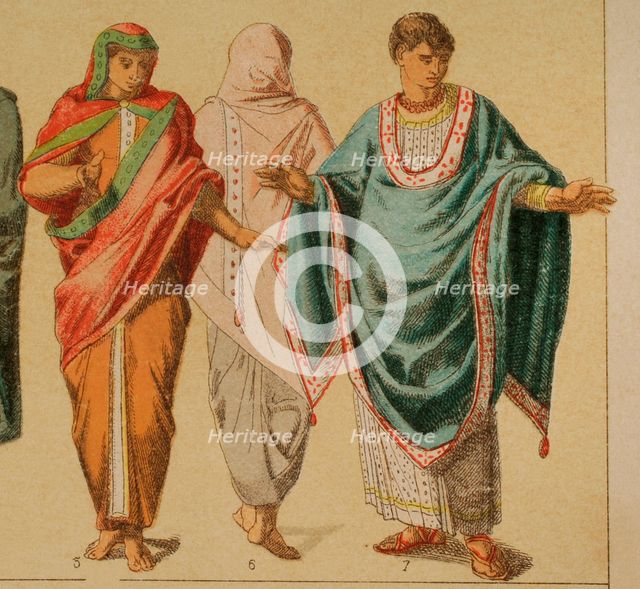 Etruscan Clothing, 1881.  Creator: Unknown.