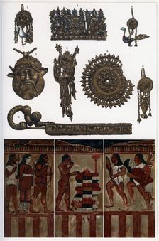 Etruscan antiquities from Clusium, Vulsinii, Vulci and Caere, 1902.Artist: Ernst Heinemann