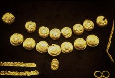 Etruscan gold earrings