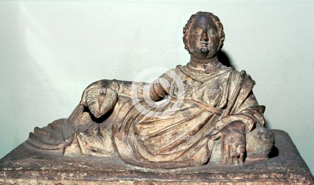 Etruscan sarcophagus. Artist: Unknown