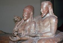 Etruscan sarcophagus of a couple, 6th century BC