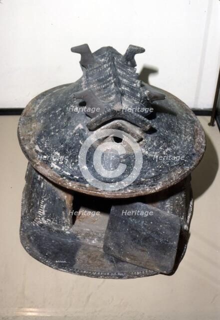 Etruscan Urn in the shape of a Hut, Impasto, 9th century BC-8th century BC. Artist: Unknown.