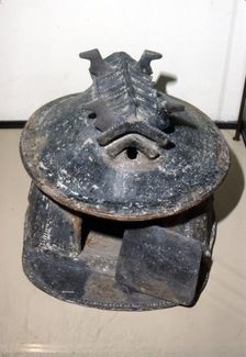 Etruscan Urn in the shape of a Hut, Impasto, 9th century BC-8th century BC