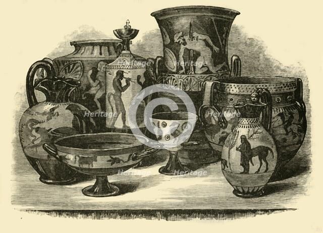 'Etruscan Vases', 1890.   Creator: Unknown.