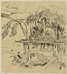 Etruscan Village, n.d. Creator: Rodolphe Bresdin