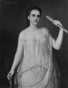 Euterpe, 1869. Creator: Giuseppe Fagnani