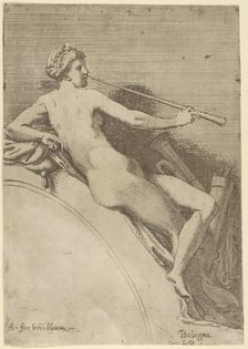 Euterpe, ca. 1540-45. Creator: Leon Davent