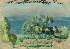 Eucalyptus trees, 1911. Creator: Bonnard, Pierre (1867-1947)