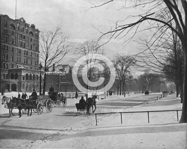 Euclid Avenue, Cleveland, Ohio, USA, c1900.  Creator: Unknown.