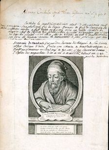 Euclid, Greek mathematician, 1740. Creator: Unknown