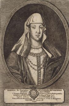 Eudoxia Radziwill. From: Icones Familiae Ducalis Radivilianae, 1758