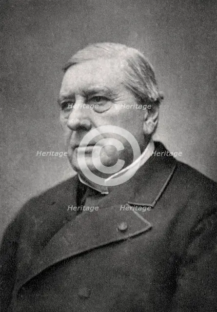 Eugene Marin Labiche, French dramatist, 1879. Artist: Unknown