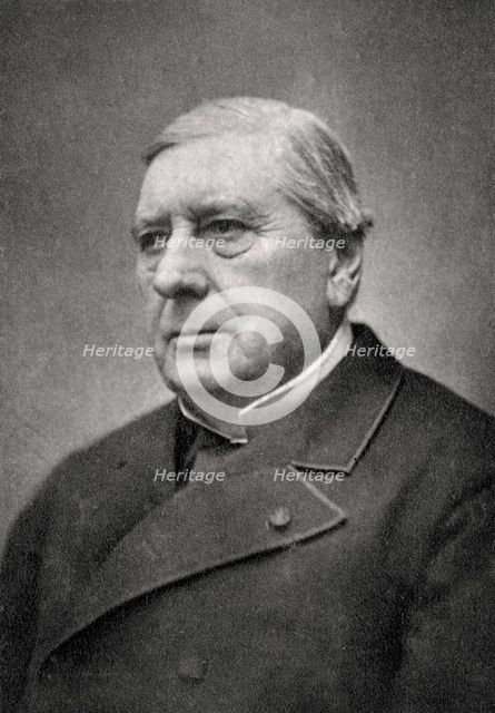 Eugene Marin Labiche, French dramatist, 1879. Artist: Unknown