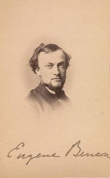 Eugene Benson, 1860s. Creator: Maurice Stadtfeld