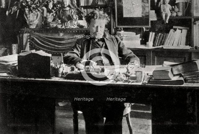 Eugene Brieux, French dramatist, 1903. Artist: Unknown