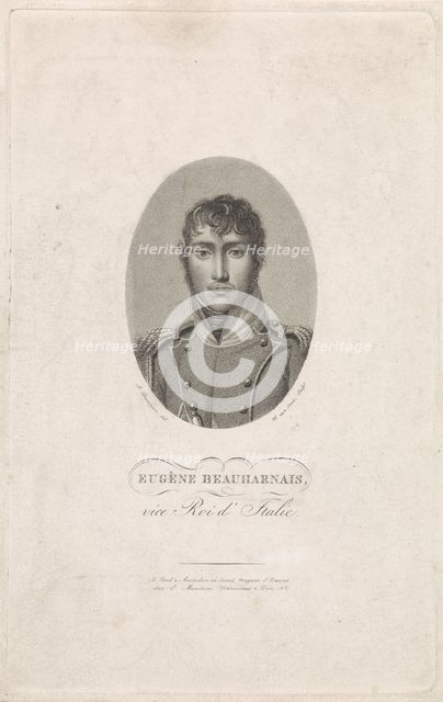 Eugène de Beauharnais (1781-1824), Viceroy of the Kingdom of Italy, Grand Duke of Frankfurt, Duke of