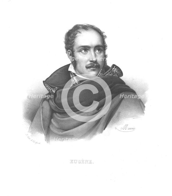Eugene de Beauharnais, (c1820s). Artist: Maurin.