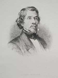 Eugène Delacroix, 1800s. Creator: Unknown