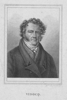 Eugène François Vidocq (1775-1857), c. 1830-1840. Artist: Coignet, Marie Gabrielle (1793-?)