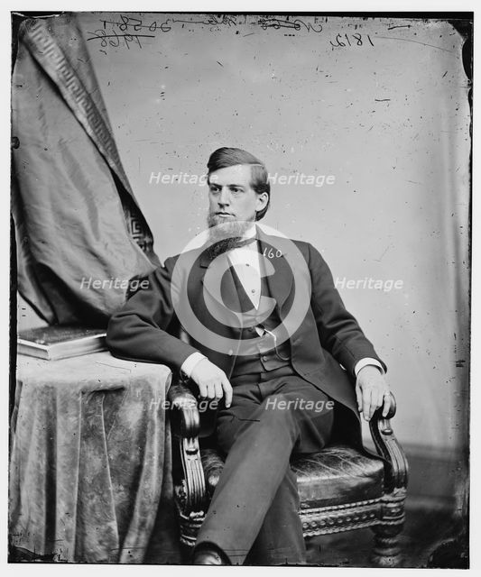 Eugene Hale of Maine, between 1860 and 1875. Creator: Unknown.