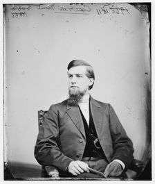 Eugene Hale of Maine, between 1860 and 1875. Creator: Unknown