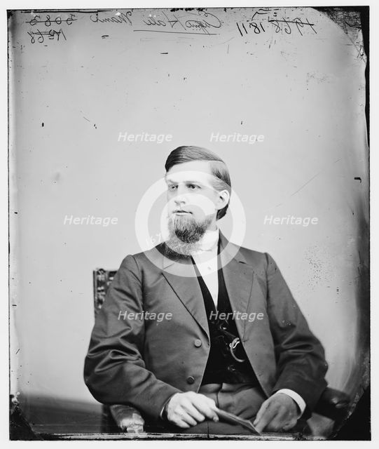 Eugene Hale of Maine, between 1860 and 1875. Creator: Unknown.