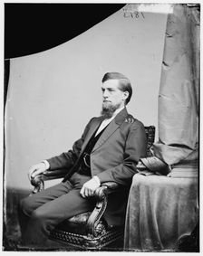 Eugene Hale of Maine, between 1860 and 1875. Creator: Unknown