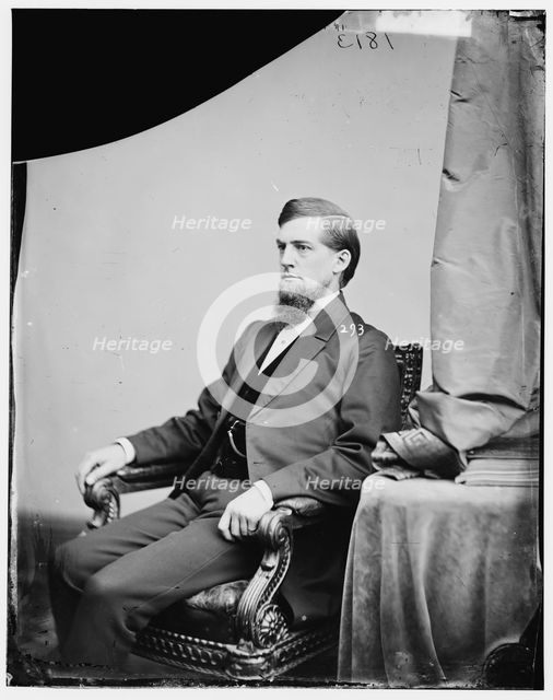 Eugene Hale of Maine, between 1860 and 1875. Creator: Unknown.