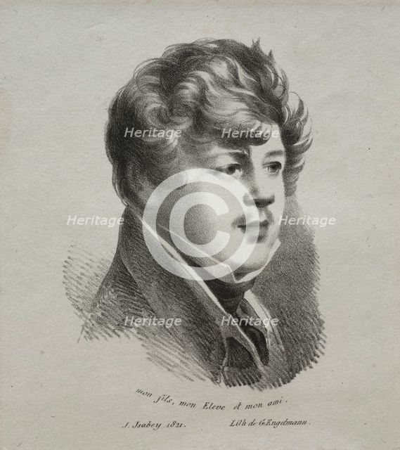 Eugène Isabey, 1821. Creator: Jean-Baptiste Isabey (French, 1767-1855).