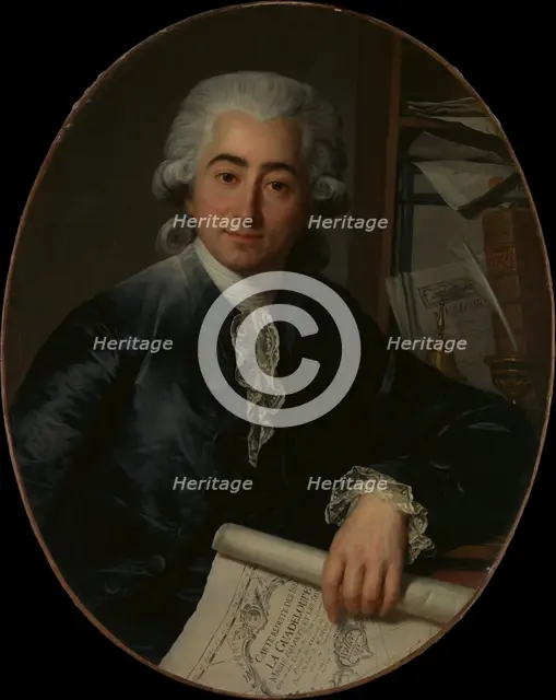 Eugène Joseph Stanislas Foullon d'Écotier (1753-1821), 1785. Creator: Antoine Vestier.