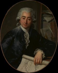 Eugène Joseph Stanislas Foullon d'Écotier (1753-1821), 1785. Creator: Antoine Vestier