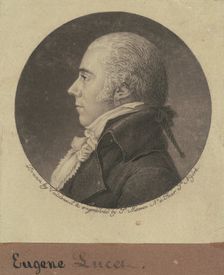 Eugene Lucet, 1796. Creator: Charles Balthazar Julien Févret de Saint-Mémin