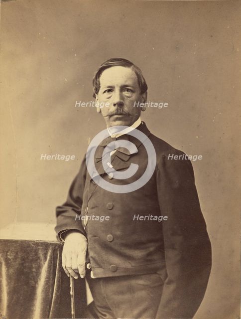 Eugène Le Poittevin, peintre, 1861-1869. Creator: Nadar.