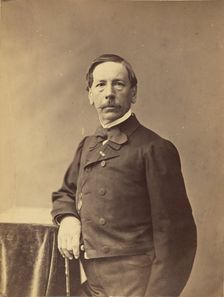 Eugène Le Poittevin, peintre, 1861-1869. Creator: Nadar