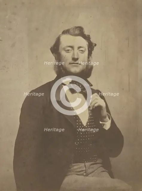 Eugène Lemaître, 1855-1859. Creator: Nadar.