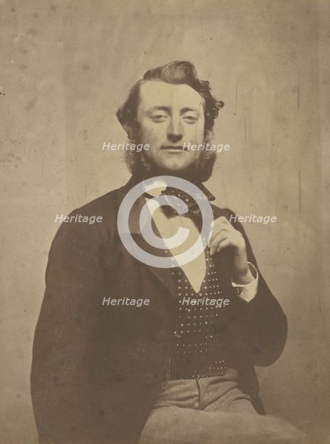 Eugène Lemaître, 1855-1859. Creator: Nadar.