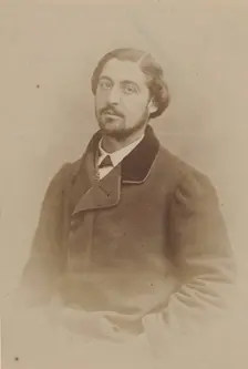 Eugène Paz, journaliste, 1855-1859. Creator: Nadar